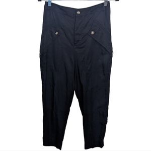 NWT Express Black Super High Rise Cargo Pants Size 4 🖤✨